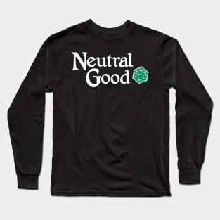 Neutral Good Long Sleeve T-Shirt